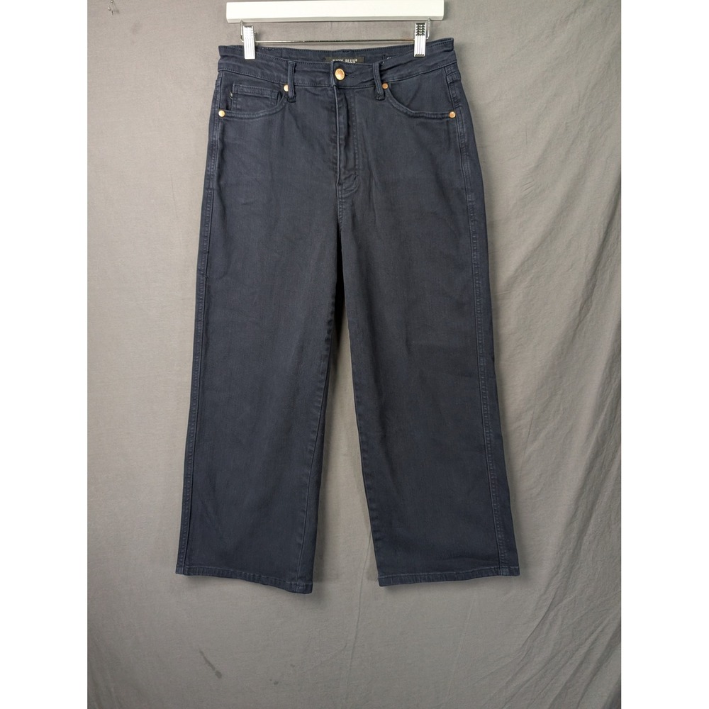 Judy Blue Womens High Rise Wide Leg Jeans Black‎ Size 11/30